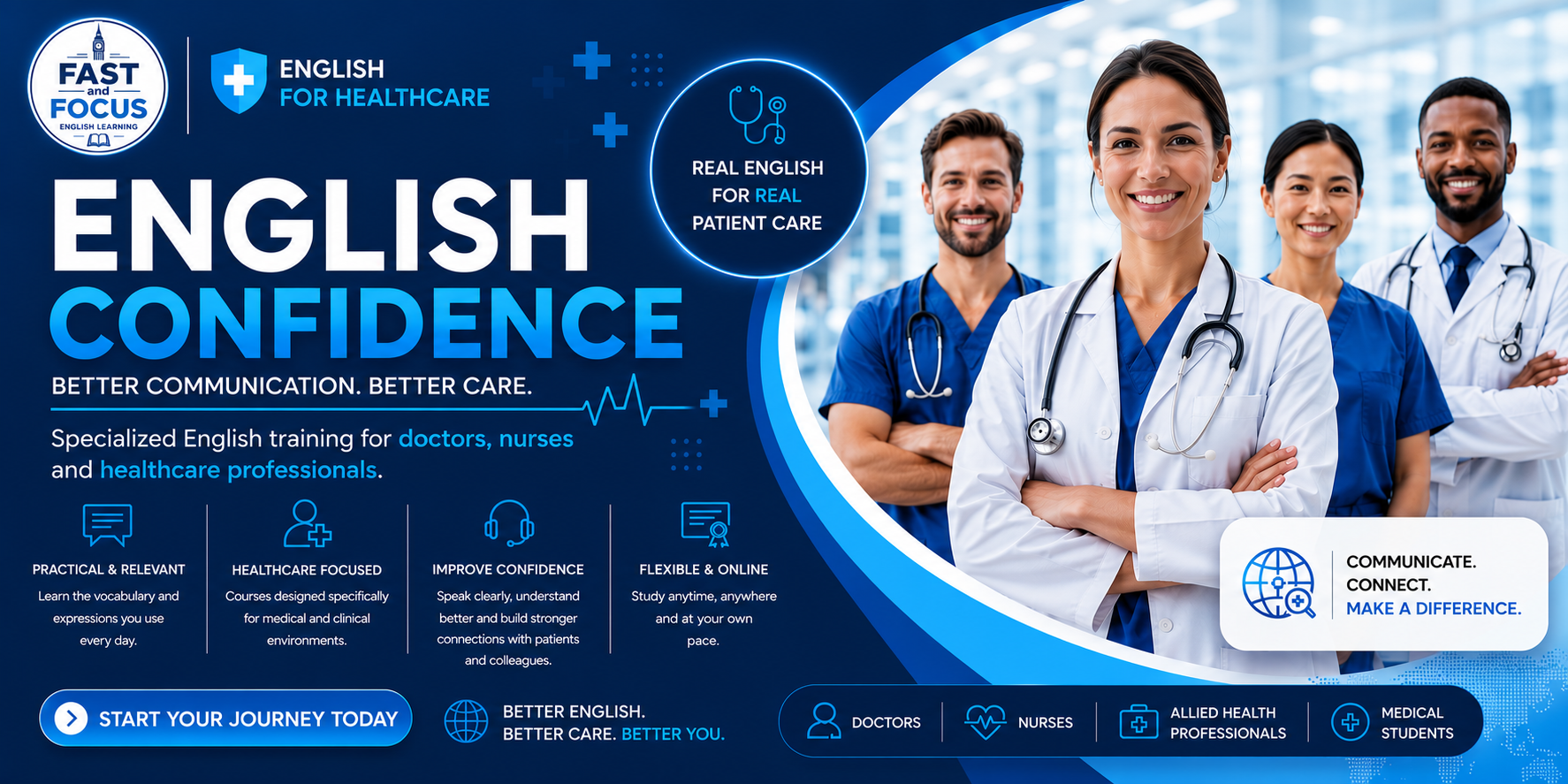 Medical English for healthcare professionals